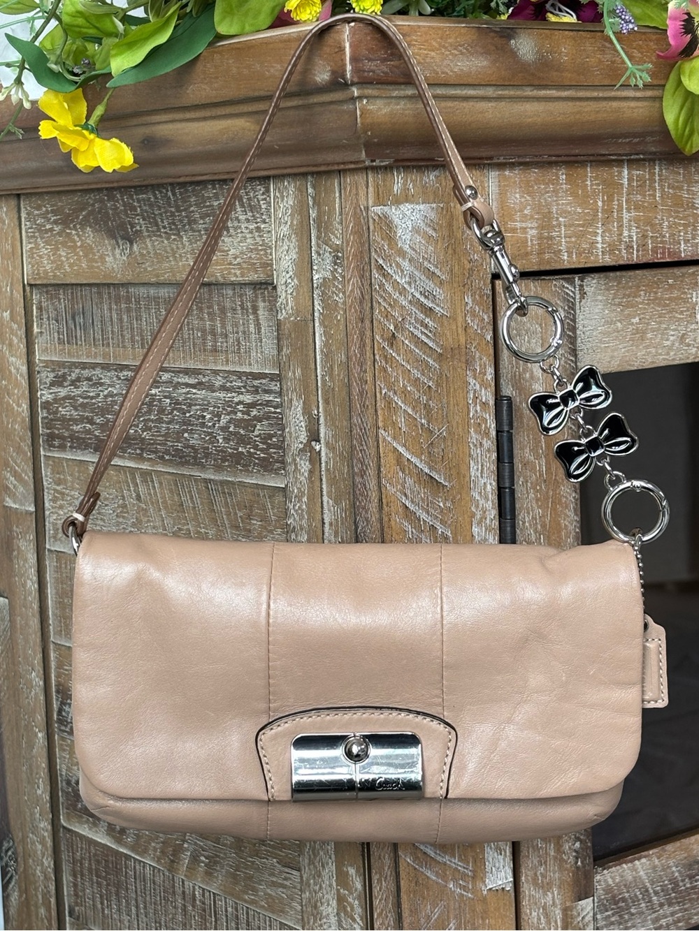 👝🖤Y2K COACH Kristin Large Wristlet Mini Bag🖤